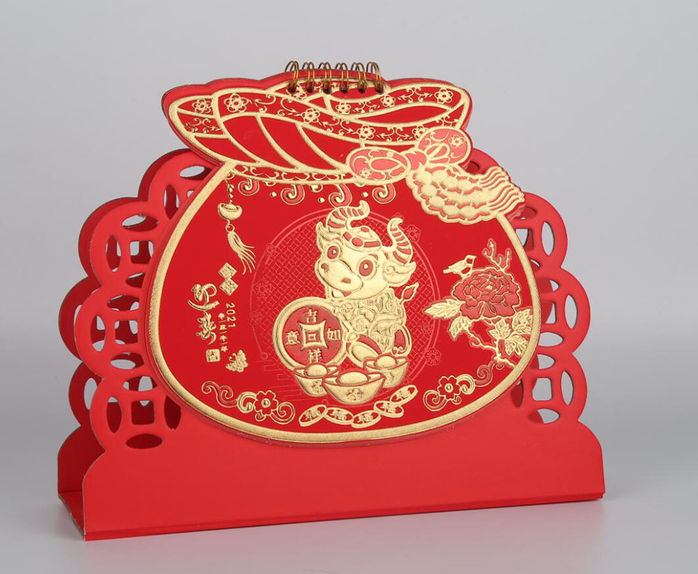 創(chuàng)意臺歷設(shè)計,臺歷鏤空工藝,臺歷印刷材質(zhì)