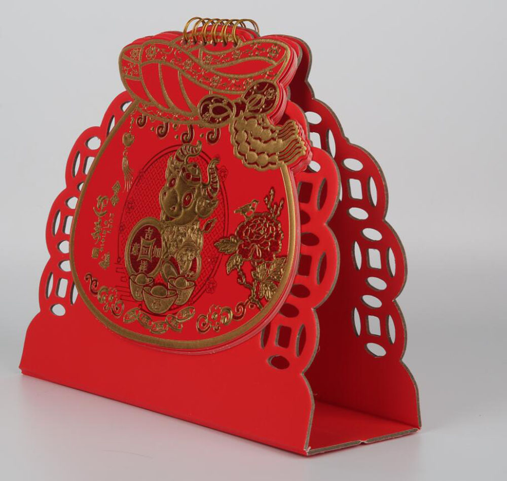 創(chuàng)意臺歷設(shè)計,臺歷鏤空工藝,臺歷印刷材質(zhì)
