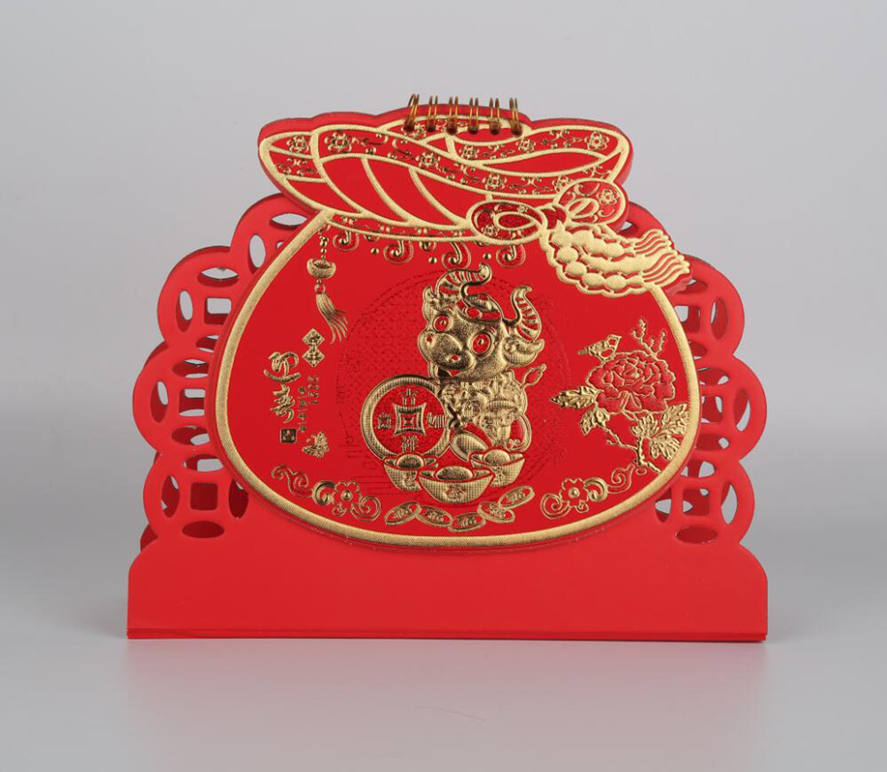 創(chuàng)意臺歷設(shè)計,臺歷鏤空工藝,臺歷印刷材質(zhì)